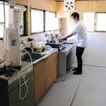 クラウドファンディングで整備中の工房＝丹波市市島町上竹田