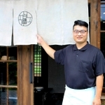農業とうどん店の運営の二足のわらじを履く仲島麻央さん＝丹波篠山市大山宮