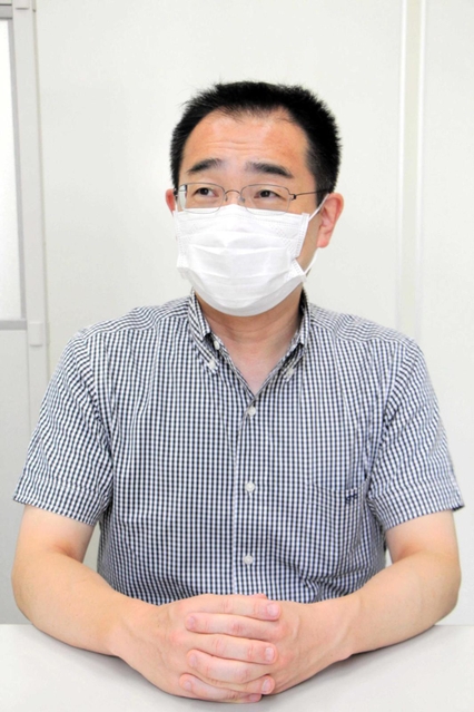 基本的な感染対策を呼びかける丹波健康福祉事務所長＝丹波市柏原町柏原