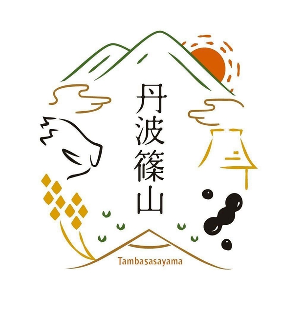 岡田はるかさんが原案作成した「丹波篠山ブランド」のロゴマーク
