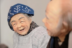 農村で暮らすおばあちゃんの表情もリアル＝丹波篠山市市野々