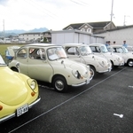クラシックカーが一堂に集まった会場（２０１９年、中兵庫クラシックカークラブ提供）