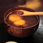 カフェキッチンマルクのぜんざい＝丹波市氷上町上成松