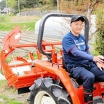 農業を一から学び、事業所を開いた橋元工さん＝丹波篠山市小枕
