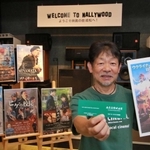 初開催の「丹波国際映画祭」をアピールする映画監督の近兼拓史さん＝丹波市氷上町成松