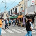 観光客でにぎわう篠山城下町の二階町通り周辺＝丹波篠山市二階町（２０２３年９月撮影）