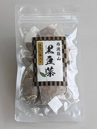 新発売のほうじ茶入りの「丹波篠山黒豆茶」