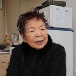 能登半島地震の経験を振り返る善本凉子さん＝丹波市内