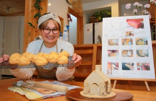 子ども向けの本格製菓教室を手がける春木佐知さん＝丹波篠山市東吹