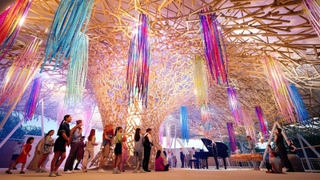 「いのちの遊び場クラゲ館」の内装イメージ（Ｃ）ｓｔｅＡｍＩｎｃ．＆Ｔｅｔｓｕｏ　Ｋｏｂｏｒｉ　Ａｒｃｈｉｔｅｃｔｓ　Ａｌｌ　Ｒｉｇｈｔｓ　Ｒｅｓｅｒｖｅｄ