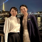 コンサートに出演する高橋美羽さん（右）と永井萌さん（実行委員会提供）