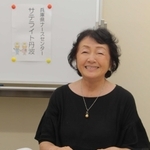 県ナースセンターの相談窓口「サテライト丹波」で相談員を務める足立育子さん＝丹波市市民プラザ