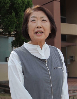 丹波市初の女性自治振興会長を務めた岸本稚世さん＝丹波市山南町谷川