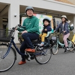 城東・多紀地区で貸し出しが始まったレンタサイクル＝丹波篠山市日置