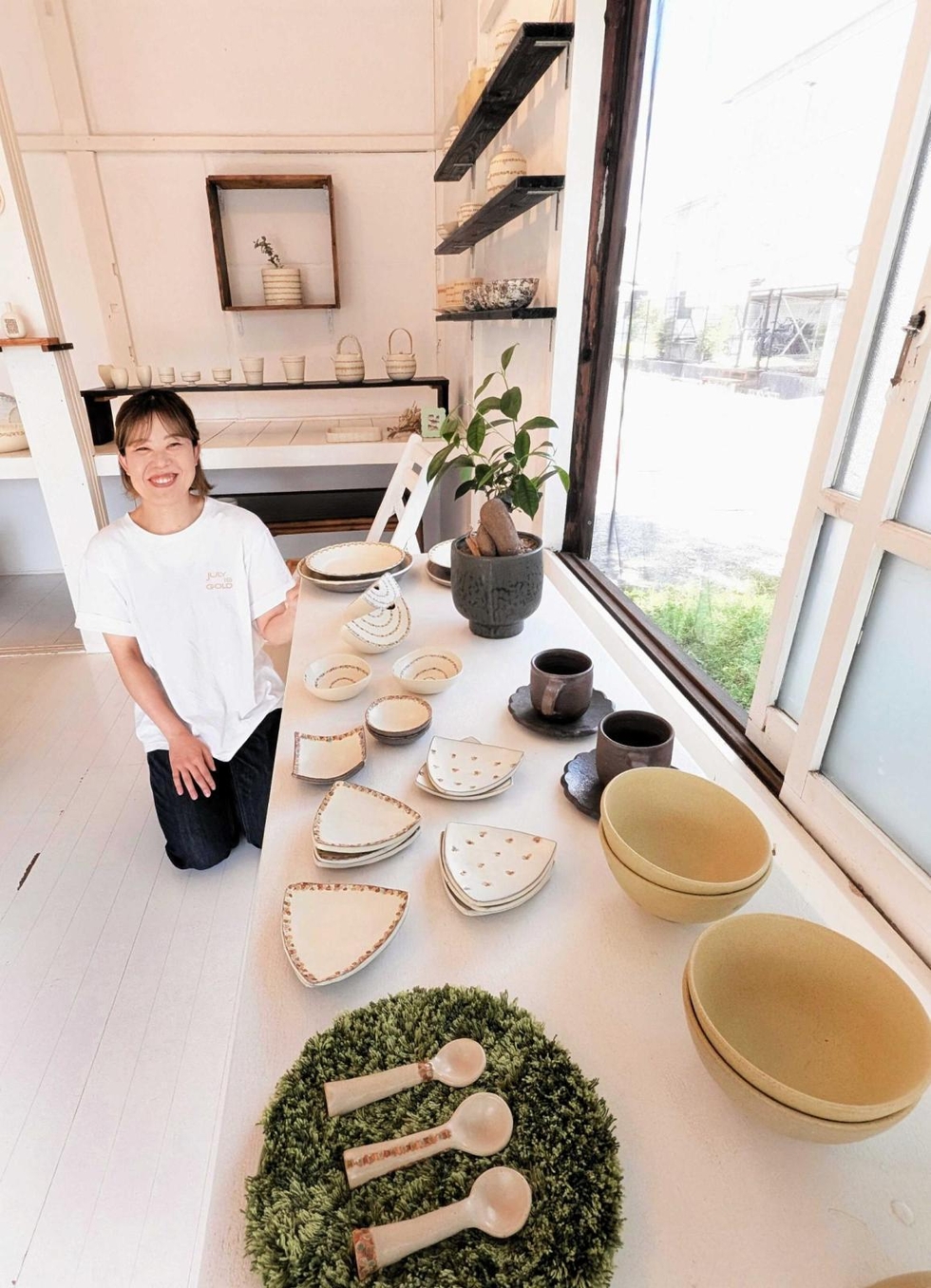 自分流で魅せる陶器の世界 陶芸家・市野麻由子さん 実家の窯元から独立