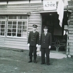 国鉄時代の久下村駅。毎日多くの貨物が発着し、地域の産業を支えた（田村雅仙さん提供）