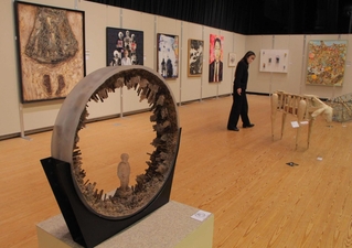 丹波アートコンペティション 立体、平面、写真、書の4部門に全国から