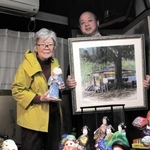 ぬくもりある表情が魅力、稲畑人形を一堂に 15日から丹波市の植野記念