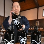 有機ＪＡＳ認証の日本酒「奥丹波　有機純米酒」＝丹波市市島町上田