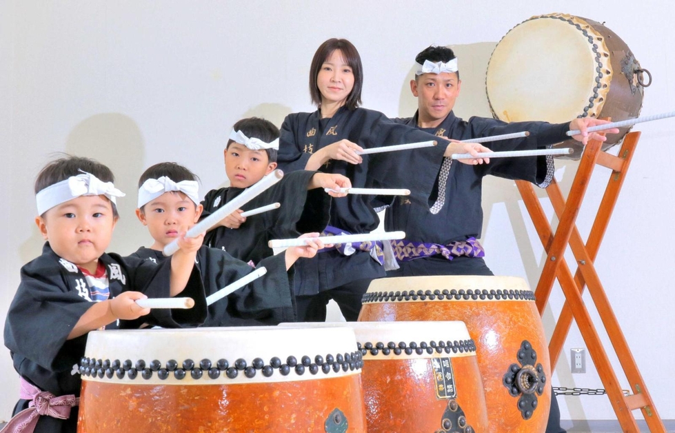 風舞流曲技太鼓」2代目師範・谷口さん 父の背中追い「人の心打つ