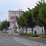 ＪＲ篠山口駅西側の国道１７６号＝丹波篠山市大沢
