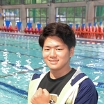 全国大会につながる標準記録突破を目指す山本拓馬さん＝丹波篠山市西谷