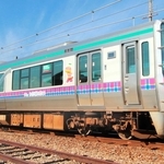 丹波竜と西脇チェック柄、JR加古川線にラッピング列車　スケジュールは「秘密」、乗って楽しんで