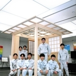 移動式の茶室で特産丹波茶PR　篠山産高3年生12人が製作　丹波篠山市役所に30日まで展示　