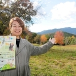 「ふるさと公園」の魅力を改めて知ってもらおうとイベントを企画した河田順子さん＝丹波篠山市今田町今田新田