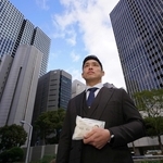 企業提案を通じて、農業に縁遠い都会の会社と農地をつないでいる難波聖良さん＝大阪市北区梅田１