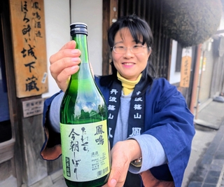 フレッシュさが売りの「たれくち今朝しぼり」＝丹波篠山市呉服町