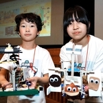 「こどもロボコン」全国大会に出場　丹波市の小中生2人健闘　三輪小・渕上さんと春日中・宇佐美さん