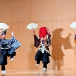 未来へのバトン、どうつなぐ　丹波篠山国際博フィナーレイベント　意見交換や子ども創作狂言