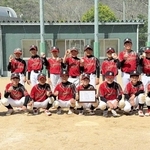 優勝した篠山少年野球団＝今田グラウンド（提供）