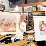幻想的な花の写真8点展示　フラワーアーティスト・高橋永順さんの作品巡回展　丹波篠山