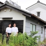 農村風景眺めて北欧風サウナを　今秋開業、大阪から移住の夫婦　倉庫と蔵を改修中「癒やされに来て」