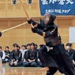剣道女子個人で優勝した高畑愛明さん＝青垣住民センター