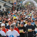 今年３月に行われた「第４６回丹波篠山ＡＢＣマラソン」＝丹波篠山市内