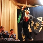 秋の夜に幽玄の舞　八幡神社「青垣翁三番叟」　丹波市で地元住民が奉納＜たんばの秋祭り＞