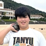 健闘を誓う谷哲一さん＝篠山東中学校