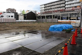 旧加古川産業会館の跡地＝加古川市加古川町寺家町