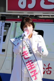 隠樹圭子氏（５０）（立民・新）