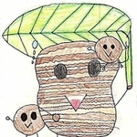 ゆるキャラの里ねばちゃん（東神吉小学校提供）