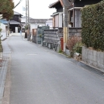 男が取り押さえられた現場付近＝高砂市内