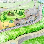 権現総合公園のリニューアル後の完成予想図