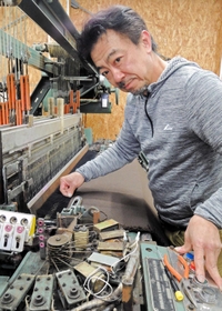 「御影屋」代表の柿木貴智さん＝高砂市高砂町今津町