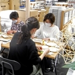 ４月にあったヒンメリのワークショップ＝無印良品ニッケパークタウン加古川（ＪＡ兵庫南提供）