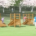 新設されるアスレチック遊具のイメージ図（高砂市提供）
