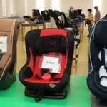 貸し出し希望者を募っているベビー用品＝エコクリーンピアはりま