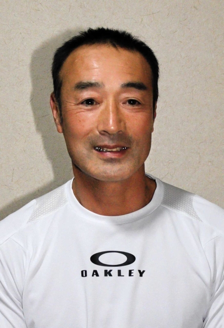 「全日本自転車競技選手権ＢＭＸレーシング」チャレンジレベル５０歳以上で優勝した片田浩司さん＝加古川市